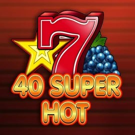 40 Super Hot slot icon by Amusnet Interactive, available at GoldBet Casino