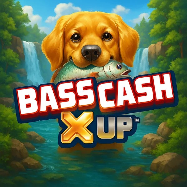 Slots logo of Bass Cash X UP from Alchemy Gaming at GoldBet Casino