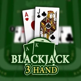 Blackjack 3H (Habanero) logo by Habanero at GoldBet Casino
