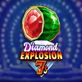 Diamond Explosion 7s by RubyPlay, showcased at goldbetscasino.eu – game logo