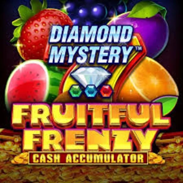 Diamond Mystery Fruitful Frenzy Cash Accumulator game by Greentube – logo hosted on GoldBet Casino