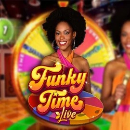 Funky Time logo – Live Casino by Evolution at GoldBet Casino