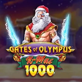 Gates of Olympus Xmas 1000 logo by Pragmatic Play GoldBet Casino