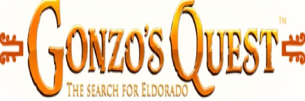 Gonzo's Quest online game logo by NetEnt on goldbetscasino.eu
