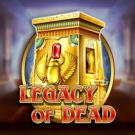 Legacy of Dead online game logo by Play'n GO on goldbetscasino.eu