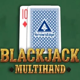 Multihand Blackjack slot visual from Pragmatic Play available on goldbetscasino.eu